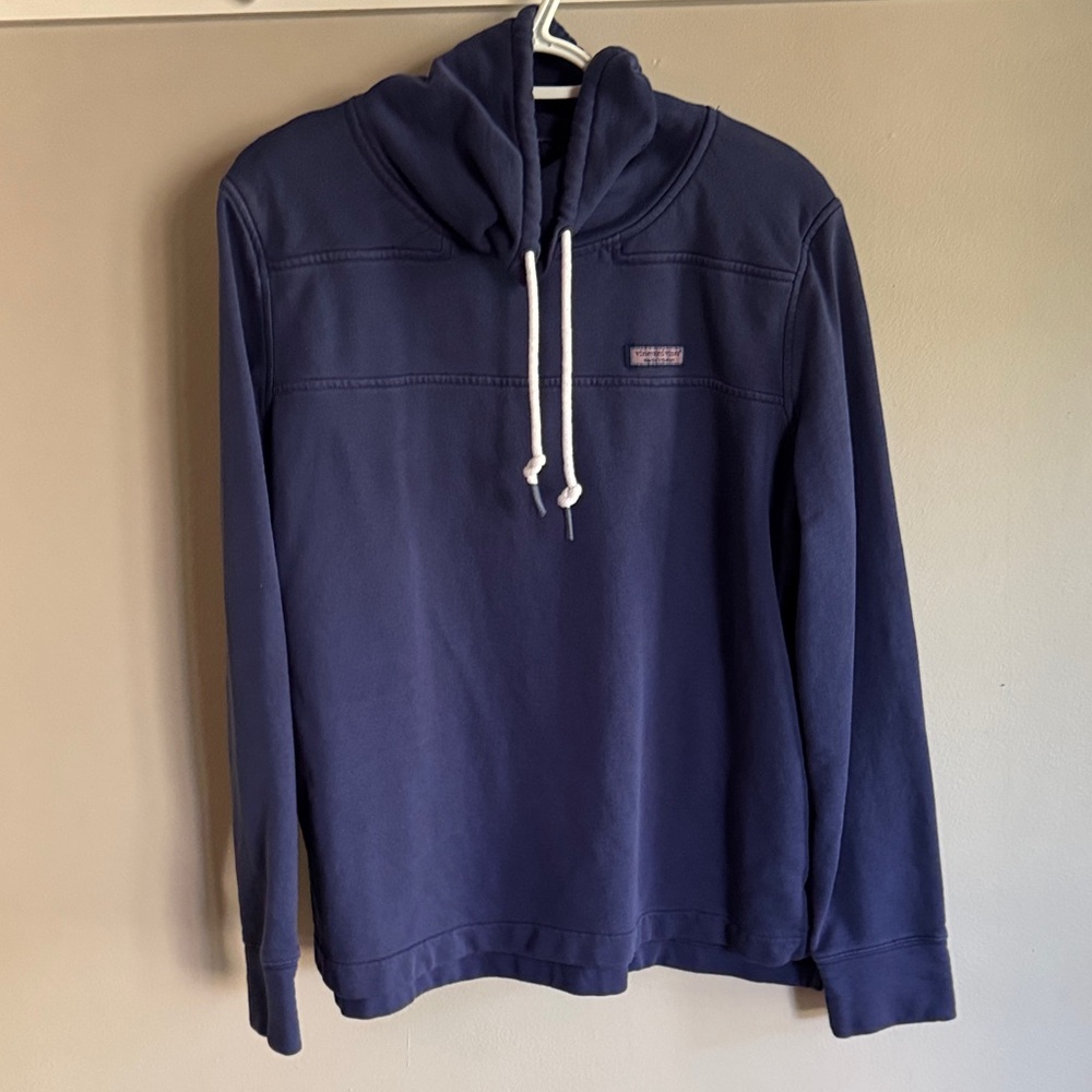 Vineyard Vines Classic Navy sweatshirt with cowl neck large